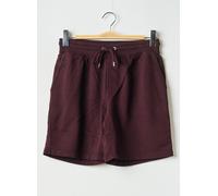 colorful standard shorts / bermudas homme de couleur rouge 38