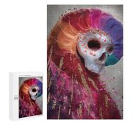 Colorful Sugar Skull Painting Puzzle 1000 Pièces Educa Jouet en Bois Cadeau Unique Décoration Intérieure Jeu Éducatif Challenge Toy Adultes Et Enfants À Partir De 14 Ans 1000 PCS
