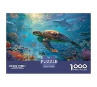 Colorful Underwater World Puzzle 1000 Pièces Educa Jouet en Bois Divertissement Créatif Décoration Intérieure Jeu Éducatif Challenge Toy Adultes & Enfants des 14 Ans 70x50cm/1000pcs
