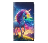 Colorful Unicorn Etui Flip Housse Cuir pour Samsung Galaxy S26 Ultra
