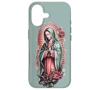 Colorful Virgin Mary Mexican Religious Art for Christian Mom Coque pour iPhone 17