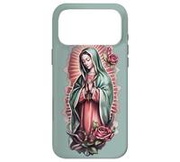 Colorful Virgin Mary Mexican Religious Art for Christian Mom Coque pour iPhone 17 Pro Max