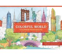 Colorful World - Coloriage pour adultes