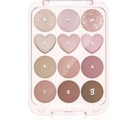 Colorgram Pin Point Eyeshadow Palette palette de fards à paupières pour un look parfait teinte 02 Pink+Mauve 9.9 g
