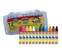 Coloriage : 12 Crayons De Couleur A La Cire 10mm - PlayDoh Art & Activity G