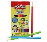 Coloriage : 12 Crayons De Couleur - PlayDoh Art & Activity - Mine 3mm G