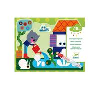 Coloriage a l eau cache dans le jardin