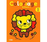 COLORIAGE BRILLANT LE LION - Dès 3 ans