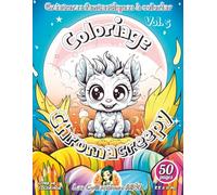 Coloriage Chromacreepy - Vol. 5: Livre de coloriage pour enfants de 4 ans et plus (Français) Broché : 50 pages à colorier - Des petits monstres ... et farceurs...mais jamais vraiment méchants