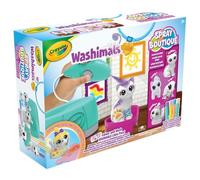 Jeu créatif Crayola Washimals Spray Boutique