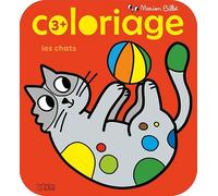 Coloriage des tout-petits Marion Billet: Les chats - Dès 3 ans