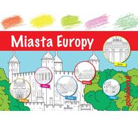 Coloriage des villes d'Europe - Ouvrages collectifs (Malbücher für Kinder auf Polnisch)