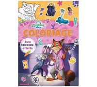 Coloriage Disney Zootopie 2 - Avec Stickers Offerts