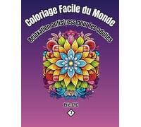 Coloriage Facile du Monde Relaxation antistress pour les adultes - 2