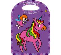 Coloriage feerique licornes - Y.H. Wu - Lito - broché - Document jeunesse