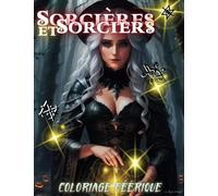 Coloriage féérique sorcières et sorciers: Livre de coloriage pour adultes fantasy et féérie 42 dessins de magnifiques personnages du monde fantastique ... designs sur pages entières format A4
