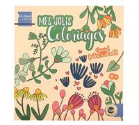 Coloriage - Fleurs - Adulte et enfant - 16 modèles - 20x20cm - Dès 8 ans - Loisirs créatifs