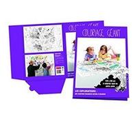 AC-Déco Coloriage géant Explorateurs 80 x 120 cm