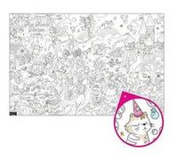 Coloriage Géant Pour Enfants Monde Féerique 80 X120 Cm G