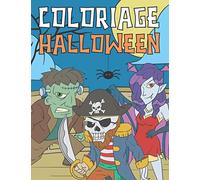 Coloriage Halloween: Livre de Coloriage Pour Enfants 4-9 Ans