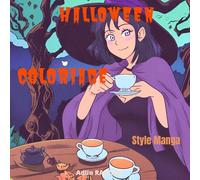 Coloriage Halloween: Style Manga