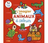 Coloriage imagier animaux - Marion Billet - Lito - broché - Document jeunesse dès 3 ans