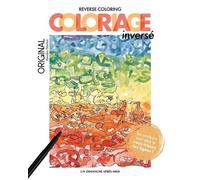 Coloriage inversé - Original Reverse coloring - Kendra Norton - Un Dimanche Apres-Midi - broché - Livre-jeu