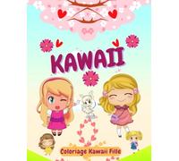 Coloriage Kawaii Fille: Un univers imaginaire peuplé de personnages charmants et attendrissants.