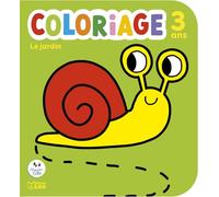 Coloriage - Le jardin : 3 ans