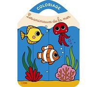 Coloriage les crayons couleurs - Les animaux de la mer - Dès 3 ans