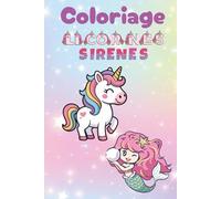 Coloriage Licornes et Sirènes