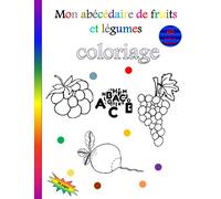 Coloriage: Mon abécédaire de fruits et légumes