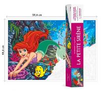 Coloriage mystère Disney - Poster La Petite Sirène - Colorie les chiffres et découvre l'image - Jérémy Mariez - Hachette Heroes - Jeux livres objets