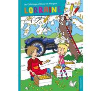 Coloriage Oscar et Margaux en Lorraine - Collectif - Calligram - cartonné - Document jeunesse dès 3 ans