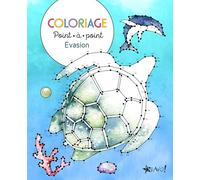 Coloriage point-à-point - Évasion - Georgina Mcdonald - Bravo - broché - Livre-jeu
