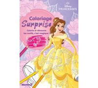 Coloriage Surprise Disney Princesses - Colorie Et Découvre Les Motifs, C'est Magique !