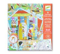 Coloriage surprise - Les cabanes de Nina
