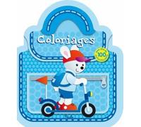 Coloriages 100 Autocollants - Bleu