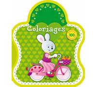 Coloriages 100 autocollants: Vert