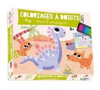 Coloriages à doigts dino et compagnie