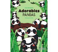 Coloriages - Adorables pandas - Mafalda Mota - Larousse - broché - Document jeunesse
