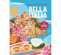 Caroline Drogo – Bella Italia – 30 coloriages mystères pour adultes, pages détachables + poster