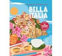 Coloriages au numéro - Bella Italia - Caroline Drogo - Solar - broché - Livre-jeu