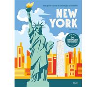 Coloriages au numéro - New York - Zoé Illustratrice - Solar - broché - Livre-jeu