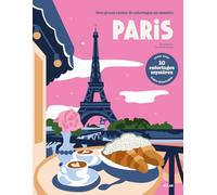 Coloriages au numéro - Paris - Pages détachables + 1 Grand poster - Papier épais 190 gr - 30 Coloriages mystères pour adultes: Mon grand carnet de coloriages au numéro