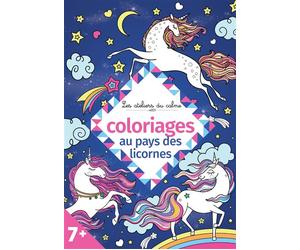 Coloriages au pays des licornes - Amandine Notaert - Deux Coqs D'or - broché - Document jeunesse