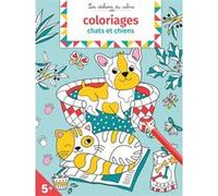 Solenne et Thomas – Coloriages chats et chiens – Document jeunesse – Broché