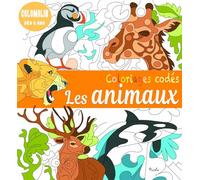 Sophie Marie – Coloriages codés : Les animaux – Document jeunesse – Piccolia – Broché