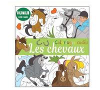 Coloriages codés - Les chevaux - Sophie Marie - Piccolia - broché - Document jeunesse
