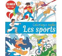 Sophie Marie – Coloriages codés - Les sports – Broché